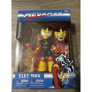 Jada 4.5" Mega Man Elec Man Figure w/ Accessories